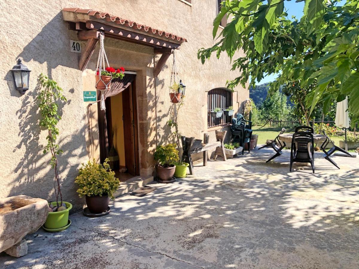 Casa Rural Can Miquel - En Pleno Bosque Y Cerca De La Playa - Increibles Rutas Btt 圣科洛马·德法尔 外观 照片